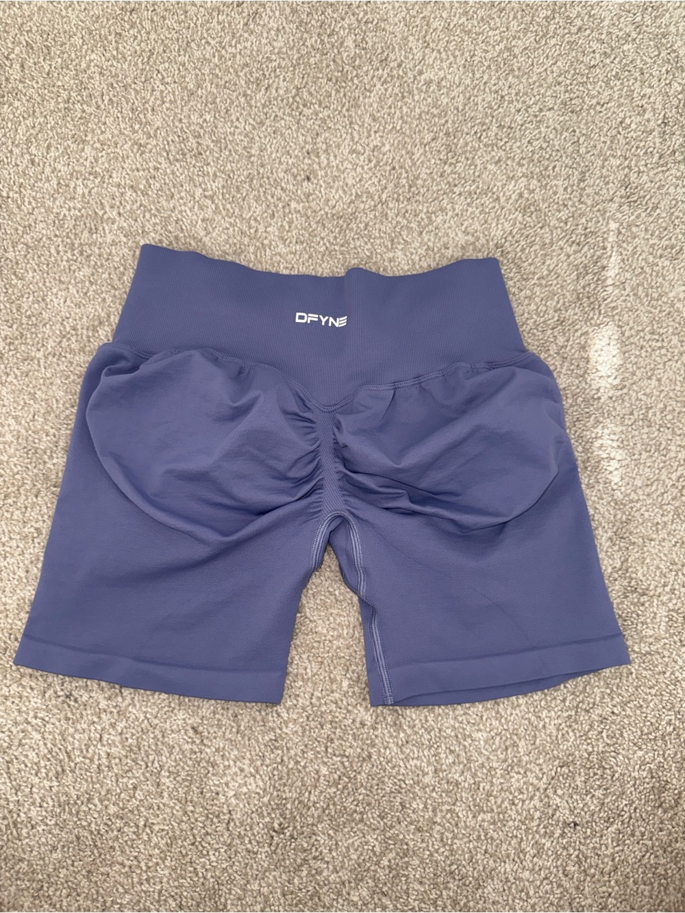 Defy Navy High-Waist Bike Shorts - Picture 2 of 3